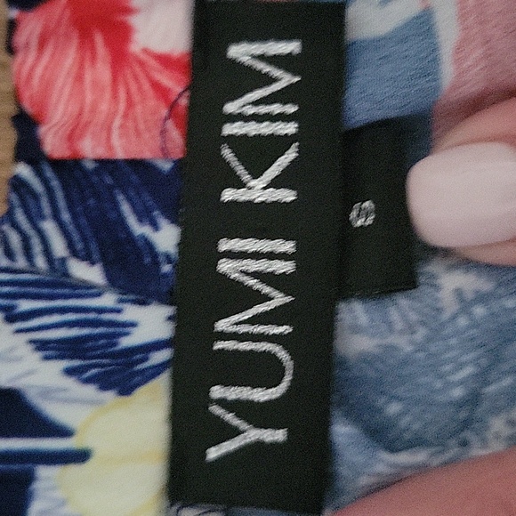 Yumi Kim Tropical Fiesta Off the Shoulder Long Sleeve Top Floral Small - Picture 4 of 9